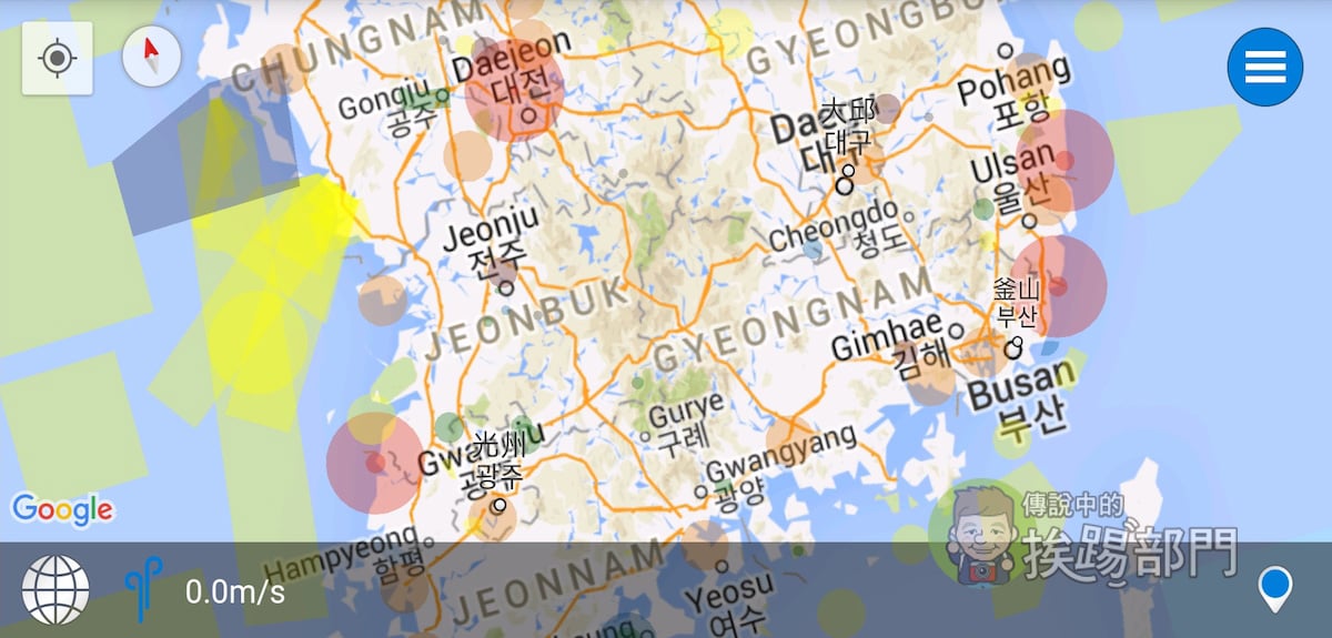 韓國空拍機、無人機禁飛區