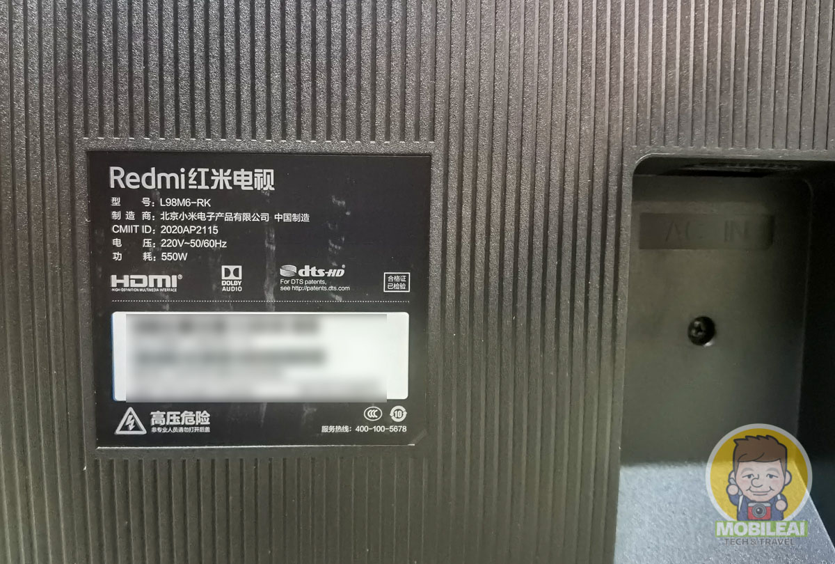 Redmi 智能電視MAX 98 開箱文
