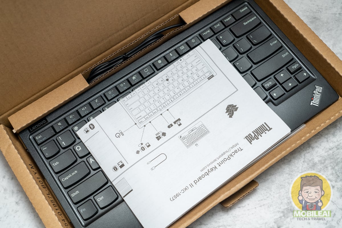 Lenovo ThinkPad TrackPoint Keyboard II 第二代小紅點藍牙+2.4G無線鍵盤