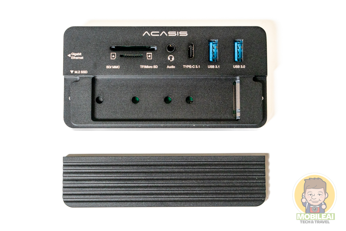 ACASIS Type-C SSD 10in1 集線器開箱實測