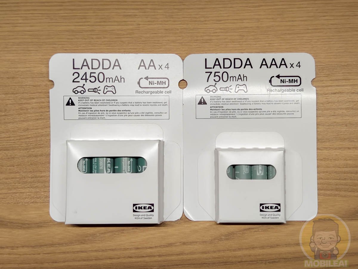 IKEA LADDA鎳氫充電電池
