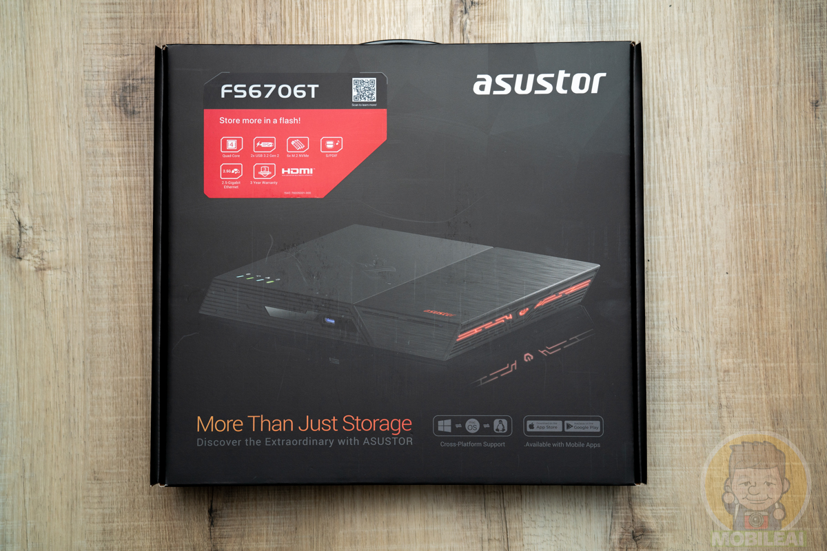 asustor SSD NAS FS6706t 開箱實測