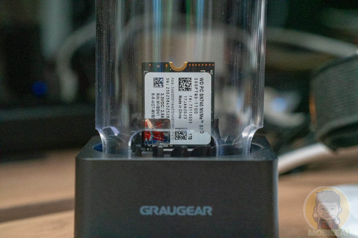 Graugear Docking Station SSD 外接盒開箱實測