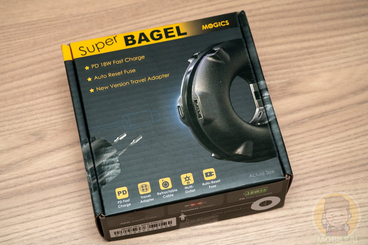 開箱 MOGICS 第三代圓形排插 Super Bagel