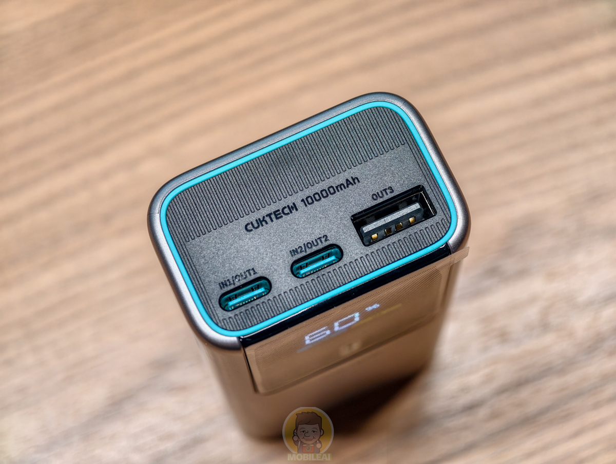 開箱 CUKTECH 酷態科10號 Mini 行動電源