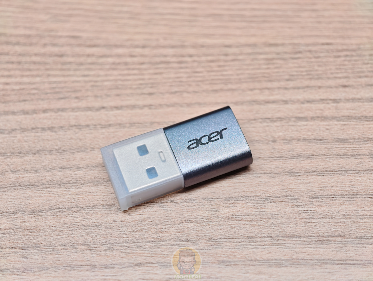 開箱 acer USB 3.2公轉 Type-C 轉接頭