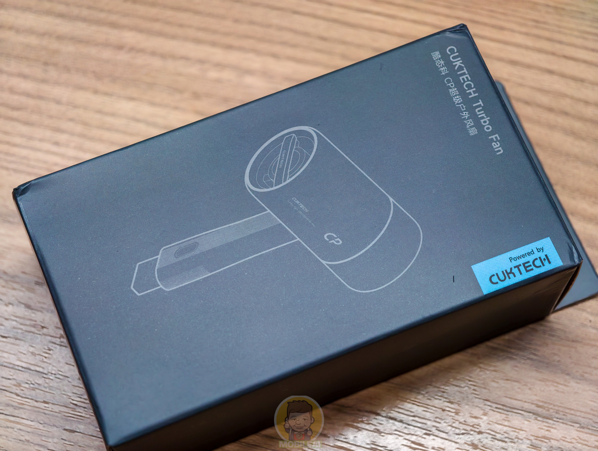 開箱 CUKTECH 酷態科 CP 超強戶外手持暴力小風扇