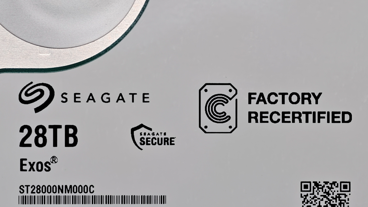 只要13,990元即可入手全新 Seagate Exos 28TB 工廠重新認證硬碟!平均1TB只要500元這價格不香嗎?值得入手嗎?